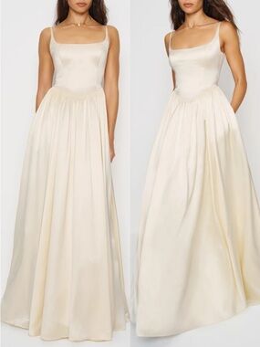 NWT Reformation Liz Silk Dress